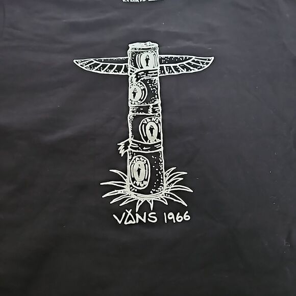 Vans Men's Classic M Wizard Totem Cotton T-shirt Black Small - Picture 12 of 16